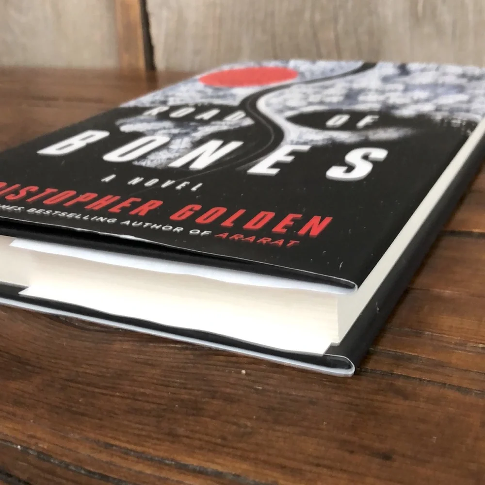 Road of Bones by Christopher Golden Hardcover Book